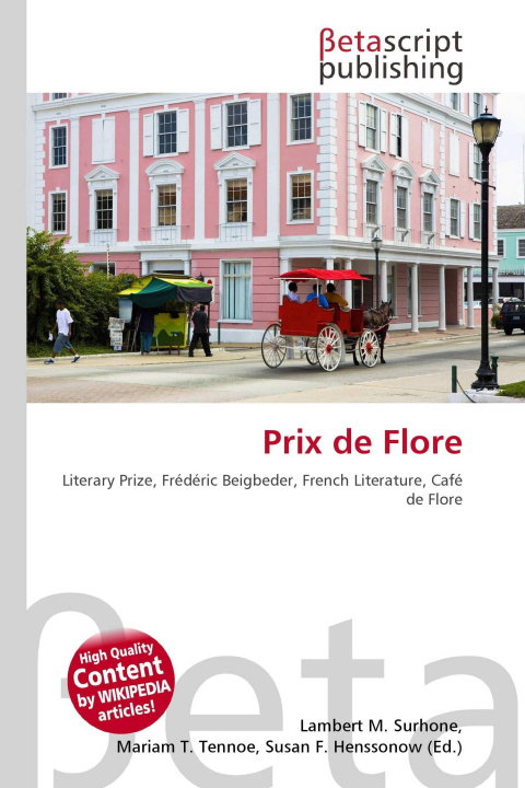Kniha Prix de Flore Mariam T. Tennoe