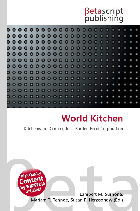 Kniha World Kitchen Mariam T. Tennoe
