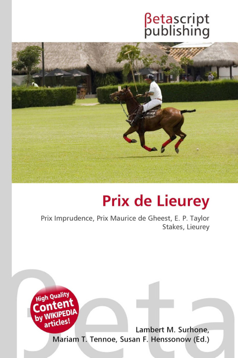Kniha Prix de Lieurey Mariam T. Tennoe