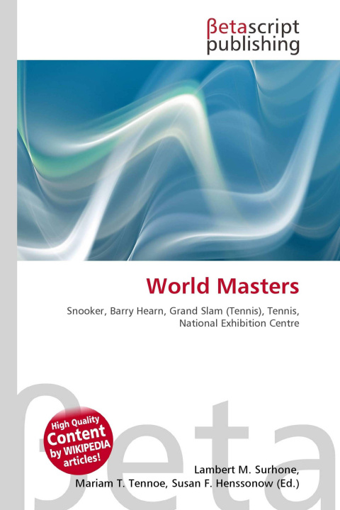 Knjiga World Masters Mariam T. Tennoe