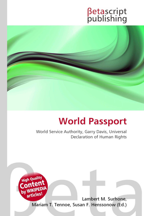 Kniha World Passport Mariam T. Tennoe