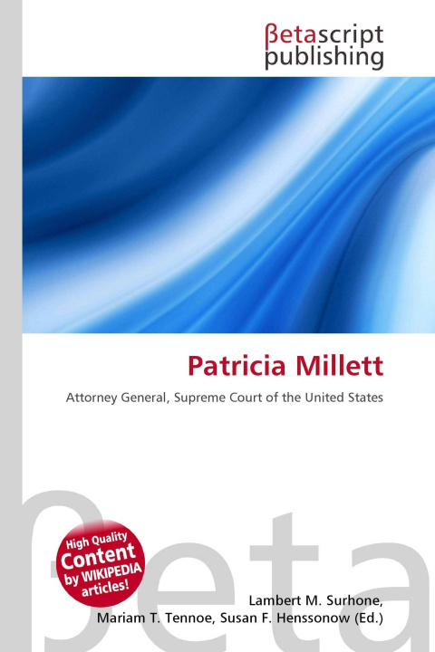 Kniha Patricia Millett Mariam T. Tennoe