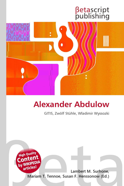 Kniha Alexander Abdulow Mariam T. Tennoe