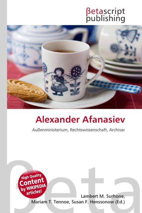 Kniha Alexander Afanasiev Mariam T. Tennoe