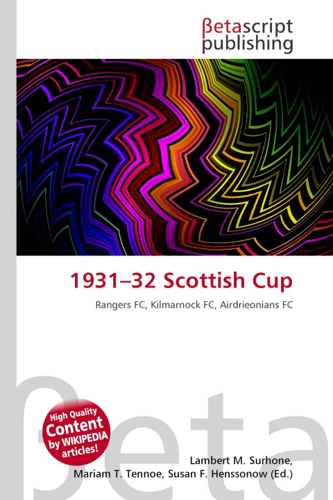 Knjiga 1931-32 Scottish Cup Mariam T. Tennoe
