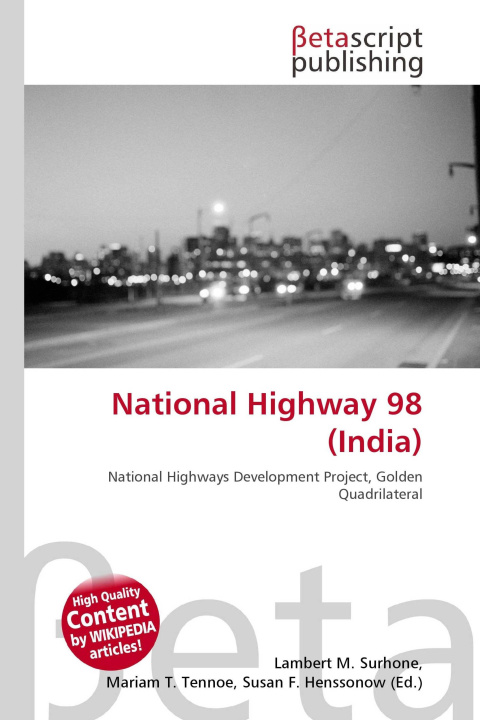 Kniha National Highway 98 (India) Mariam T. Tennoe
