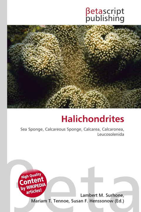 Kniha Halichondrites Mariam T. Tennoe