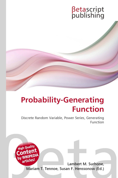 Kniha Probability-Generating Function Mariam T. Tennoe