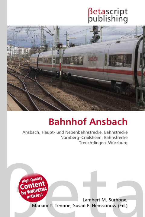 Kniha Bahnhof Ansbach Mariam T. Tennoe