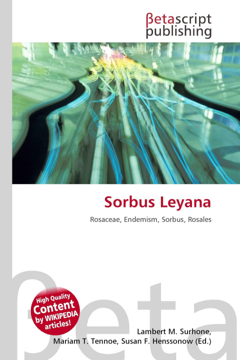 Knjiga Sorbus Leyana Mariam T. Tennoe