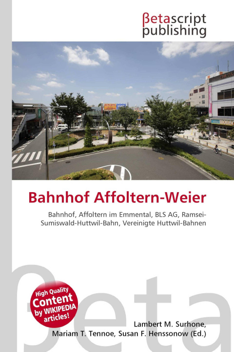 Knjiga Bahnhof Affoltern-Weier Mariam T. Tennoe