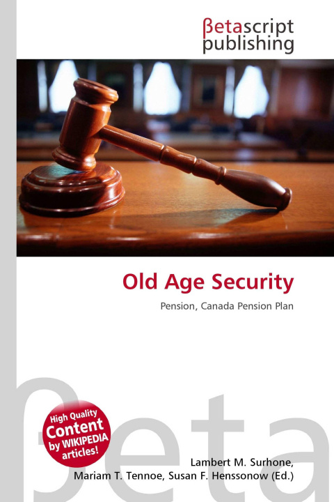 Kniha Old Age Security Mariam T. Tennoe