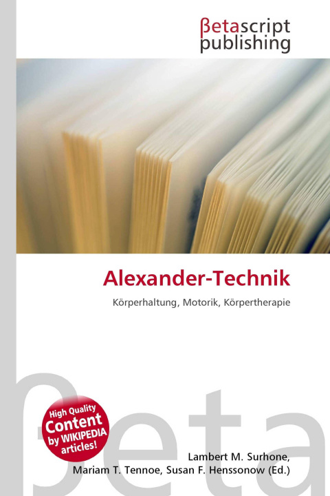 Kniha Alexander-Technik Mariam T. Tennoe