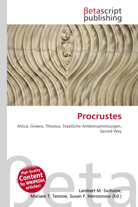 Kniha Procrustes Mariam T. Tennoe