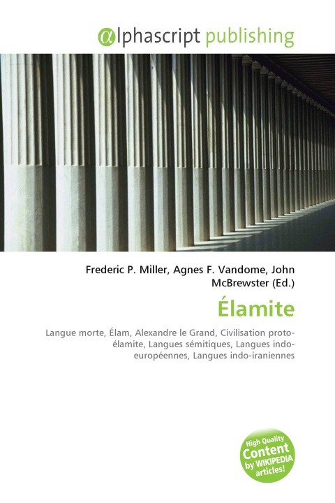 Kniha Élamite Agnes F. Vandome