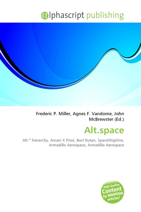 Kniha Alt.space Agnes F. Vandome