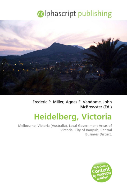 Kniha Heidelberg, Victoria Agnes F. Vandome