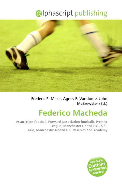 Kniha Federico Macheda Agnes F. Vandome