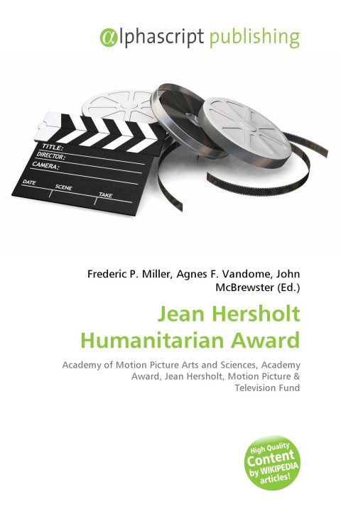 Kniha Jean Hersholt Humanitarian Award Agnes F. Vandome