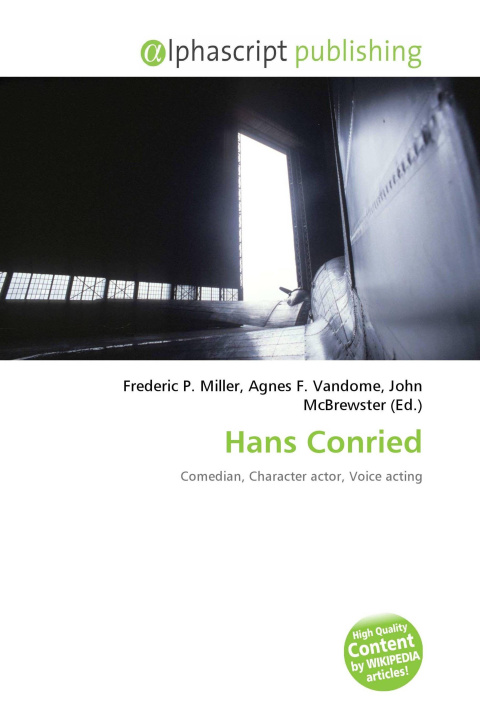 Kniha Hans Conried Agnes F. Vandome