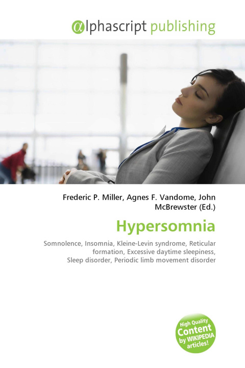 Kniha Hypersomnia Agnes F. Vandome