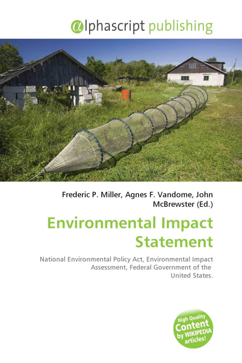 Könyv Environmental Impact Statement Agnes F. Vandome