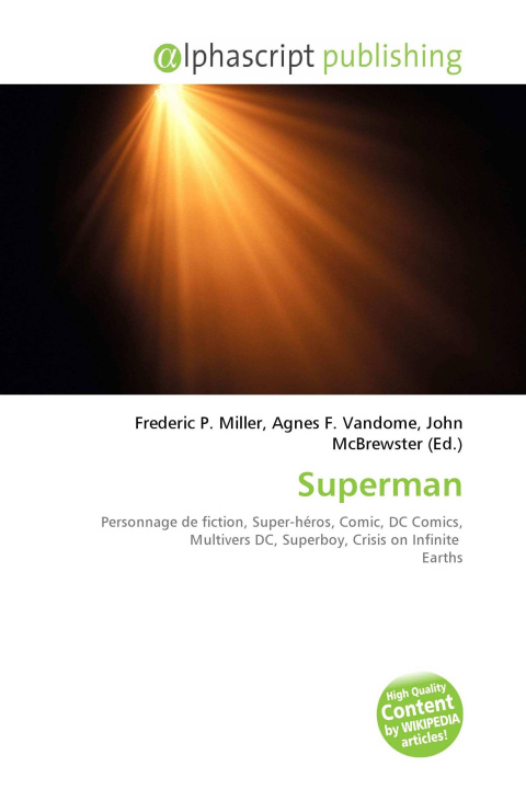 Kniha Superman Agnes F. Vandome