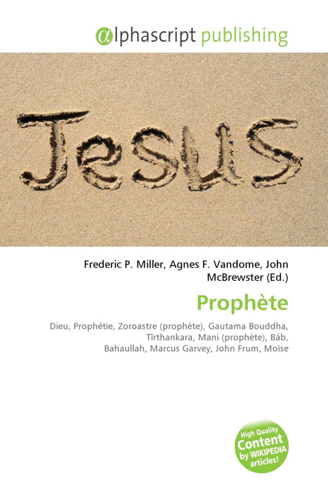 Kniha Prophète Agnes F. Vandome