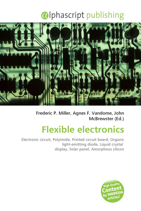 Kniha Flexible electronics Agnes F. Vandome