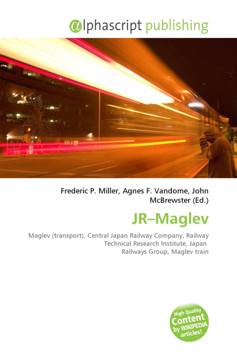 Kniha JR-Maglev Agnes F. Vandome