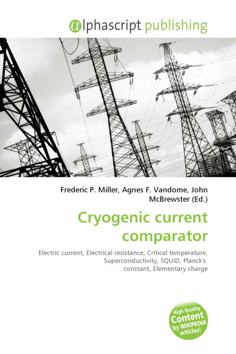 Kniha Cryogenic current comparator Agnes F. Vandome