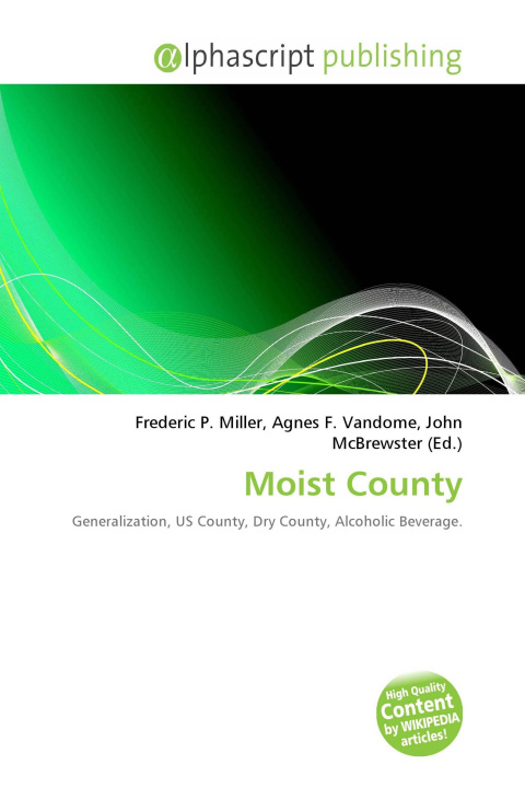 Kniha Moist County Agnes F. Vandome