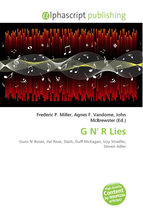 Könyv G N' R Lies Agnes F. Vandome