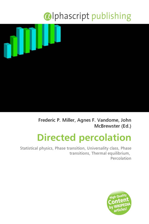 Könyv Directed percolation Agnes F. Vandome