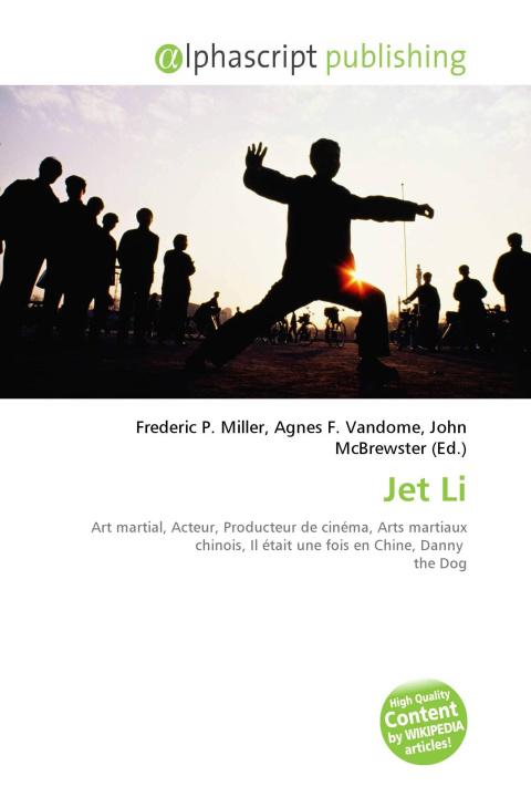 Knjiga Jet Li Agnes F. Vandome