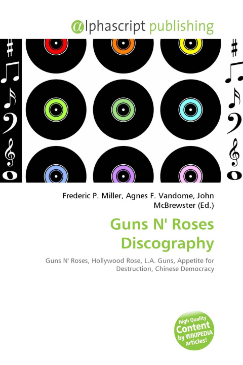 Knjiga Guns N' Roses Discography Agnes F. Vandome