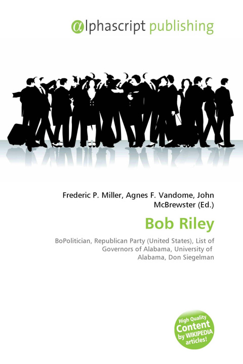 Kniha Bob Riley Agnes F. Vandome