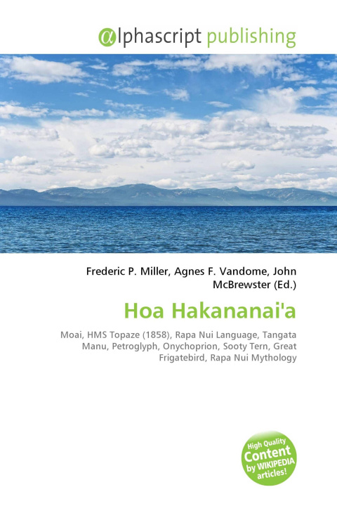 Könyv Hoa Hakananai'a Agnes F. Vandome