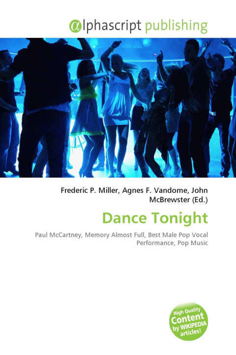 Kniha Dance Tonight Agnes F. Vandome