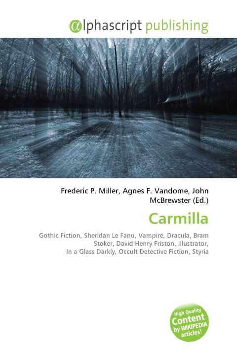 Kniha Carmilla Agnes F. Vandome