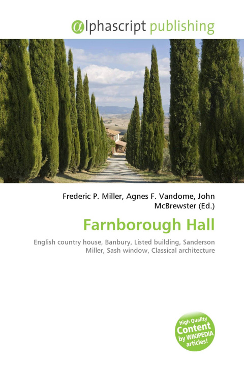 Knjiga Farnborough Hall Agnes F. Vandome