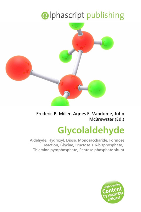 Knjiga Glycolaldehyde Agnes F. Vandome