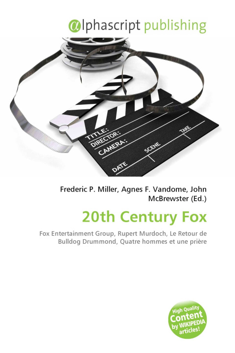 Könyv 20th Century Fox Agnes F. Vandome