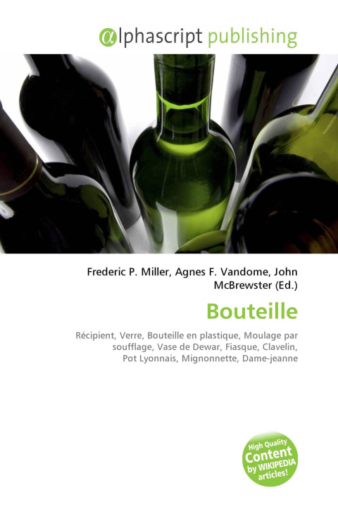 Könyv Bouteille Agnes F. Vandome