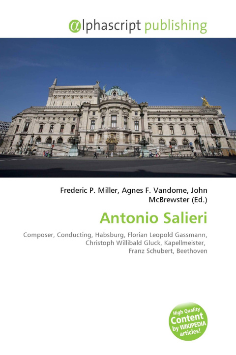 Kniha Antonio Salieri Agnes F. Vandome