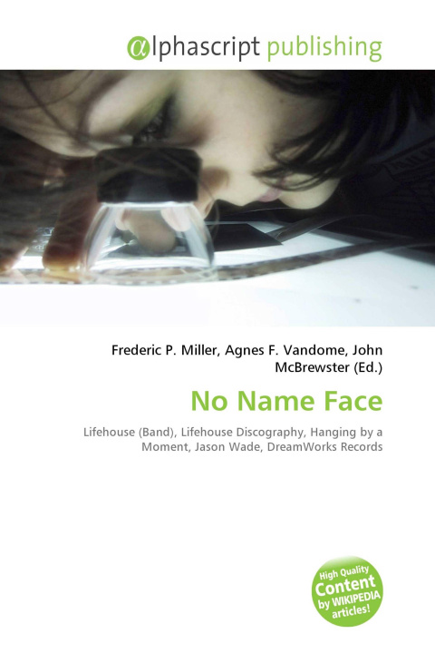 Kniha No Name Face Agnes F. Vandome