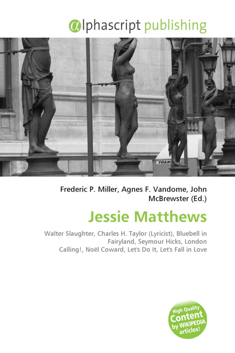 Knjiga Jessie Matthews Agnes F. Vandome