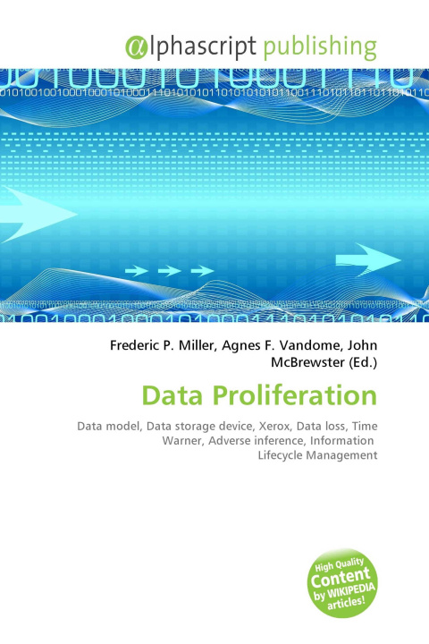 Kniha Data Proliferation Agnes F. Vandome