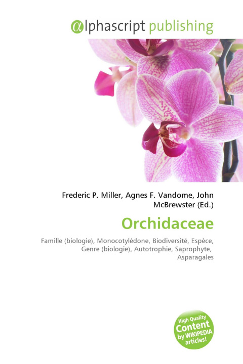 Kniha Orchidaceae Agnes F. Vandome