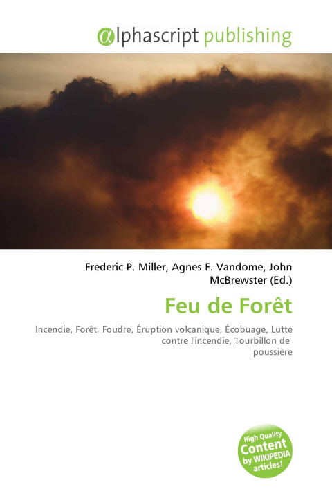 Kniha Feu de Forêt Agnes F. Vandome